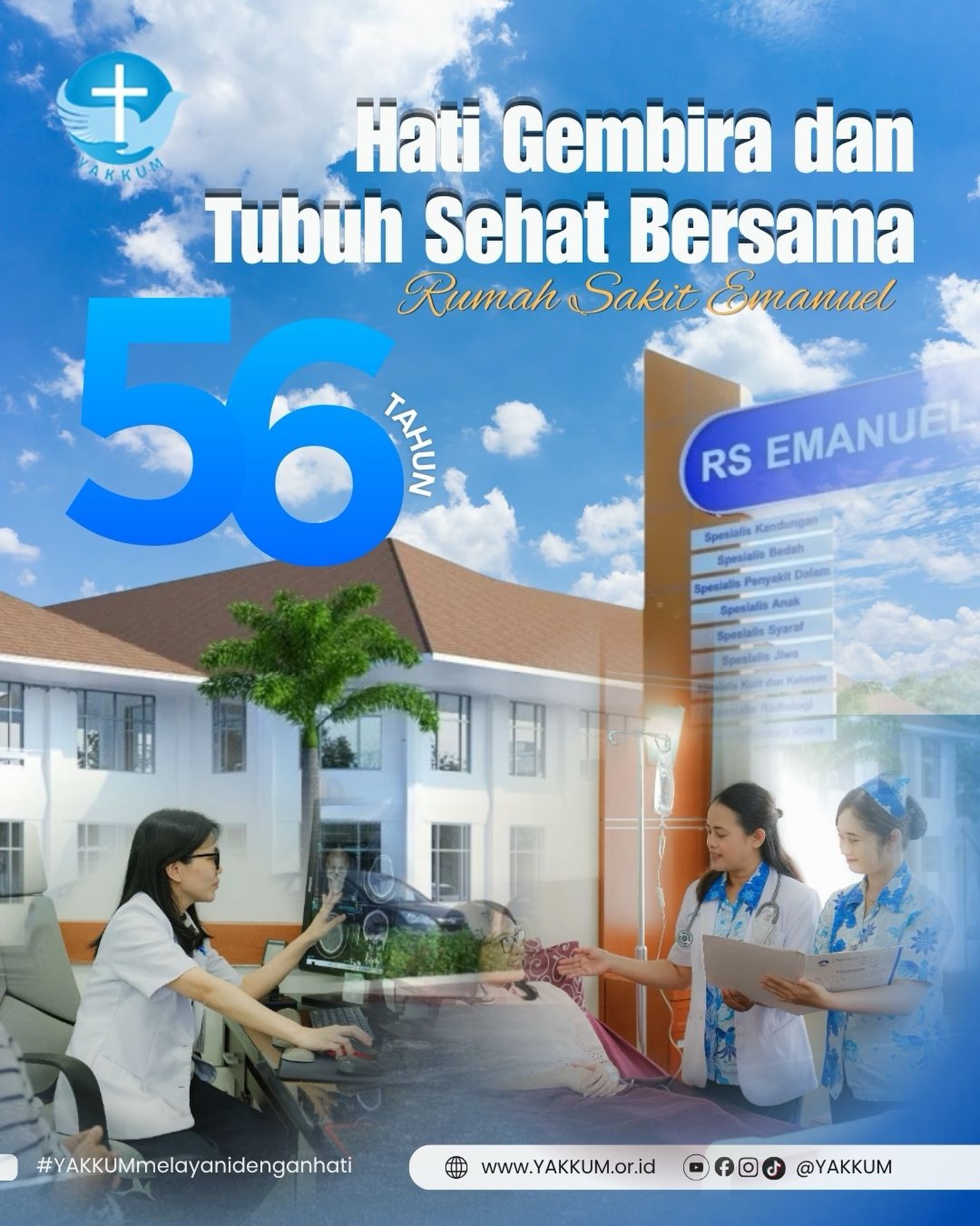 HUT ke-56 RS Emanuel: Melayani dengan Kasih, Bertumbuh Menjadi Berkat bagi Sesama