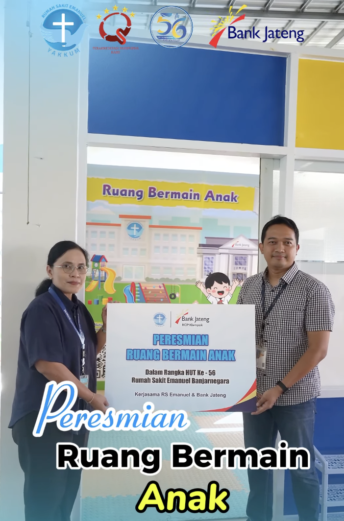 RS Emanuel Resmikan Ruang Bermain Anak, Wujudkan Pelayanan Ramah Anak