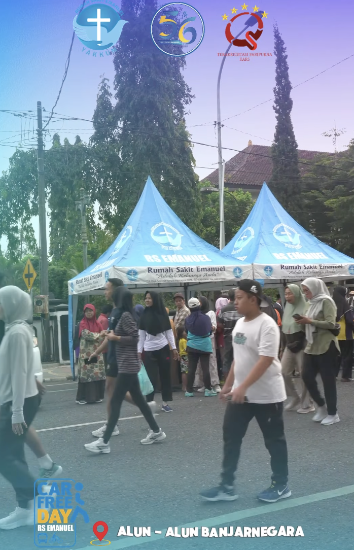 RS Emanuel Hadir di Car Free Day Banjarnegara dengan Layanan Kesehatan Gratis