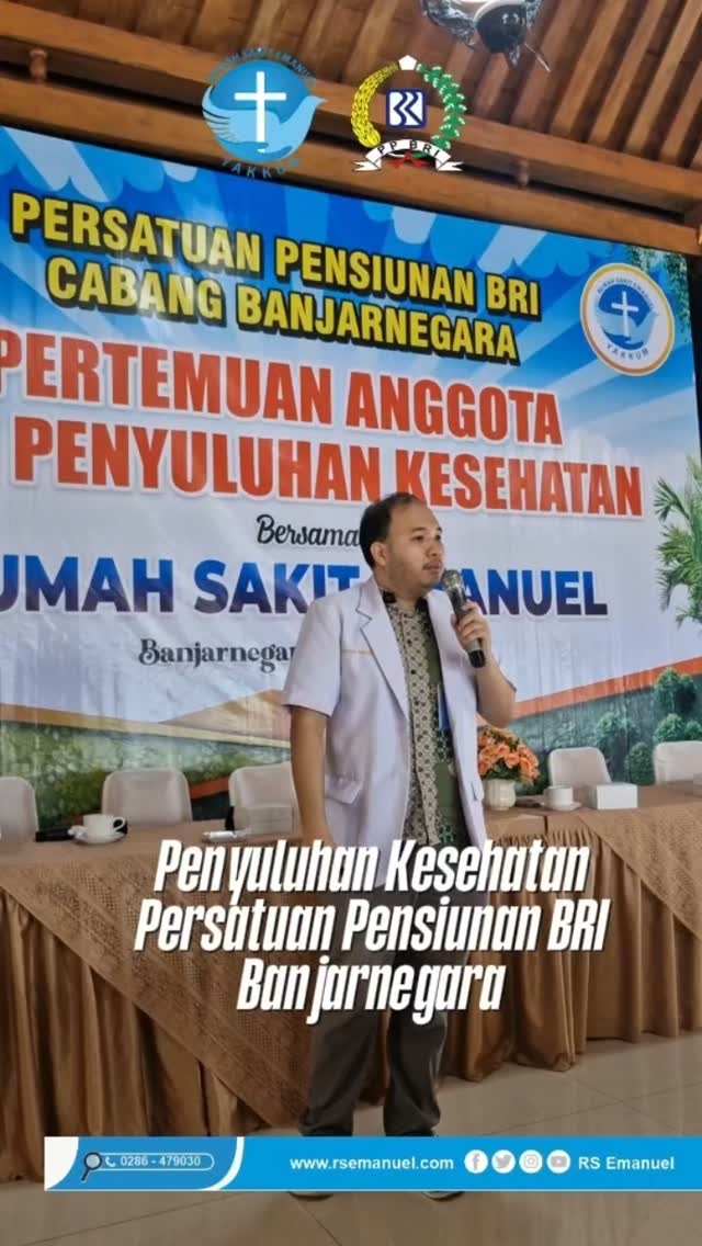 Sosialisasi dan Penyuluhan Kesehatan bagi Persatuan Pensiunan BRI Banjarnegara