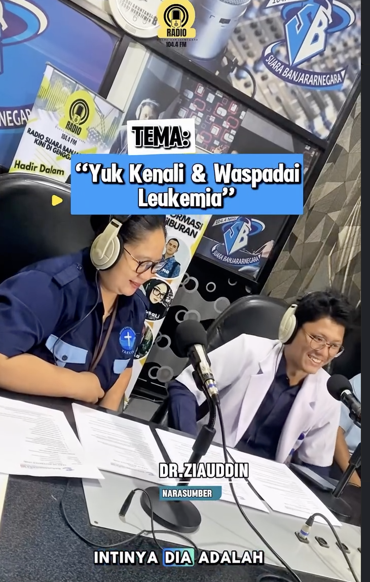 OBSESI Radio Suara Banjarnegara Bahas Leukemia Bersama dr. Ziauddin RS Emanuel